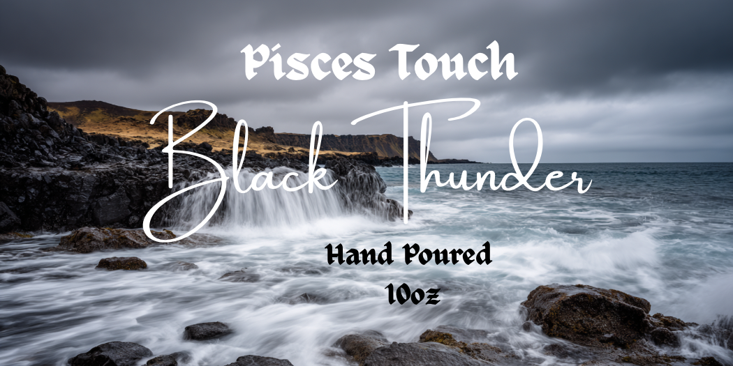 Black Thunder Candle 10oz